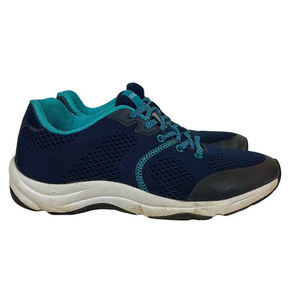 Vionic 335 Emerald 9030 Blue Lace Up Sneakers Size 7.5 - Picture 1 of 8